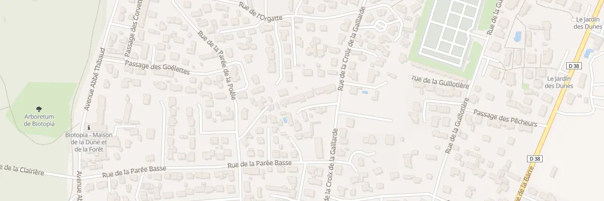 Plan du 51D Rue de la Croix Gaillarde à Notre-Dame-de-Monts