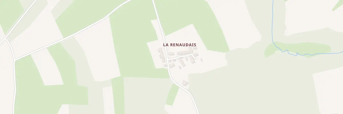 Plan du 18 La Renaudais à Plumaudan