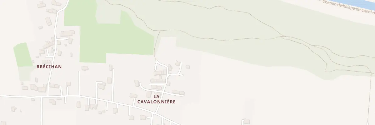 Plan du 45 La Cavalonnière à Saint-Vincent-sur-Oust