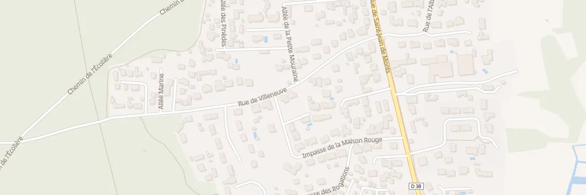Plan du 21 Rue de villeneuve à Notre-Dame-de-Monts