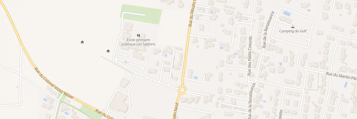 Plan du 19 Rue du Moulin Neuf à Pornic