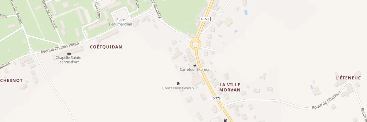 Plan du 24A Rue de Saint Cyr à Guer