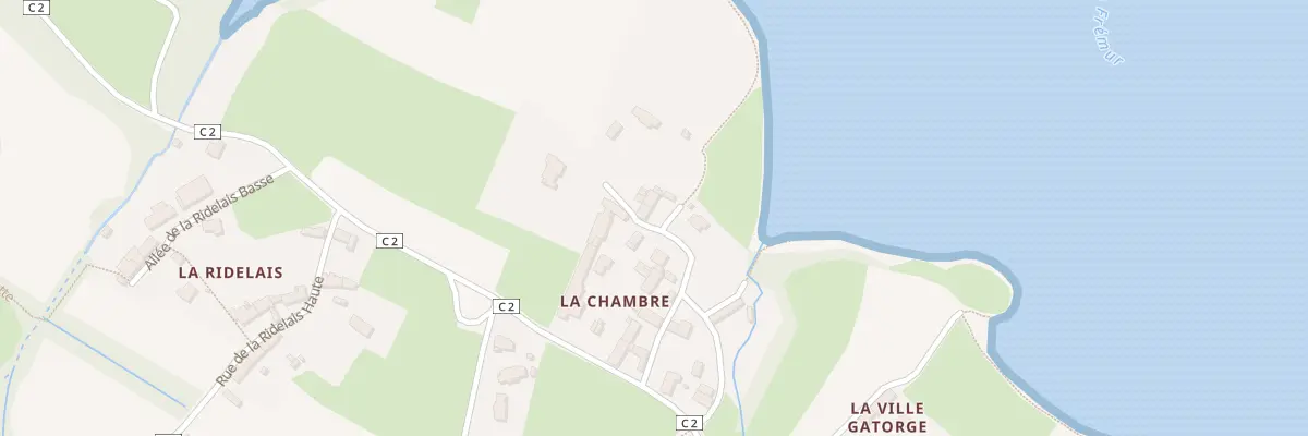 Plan du 6 All du Marnage à Lancieux