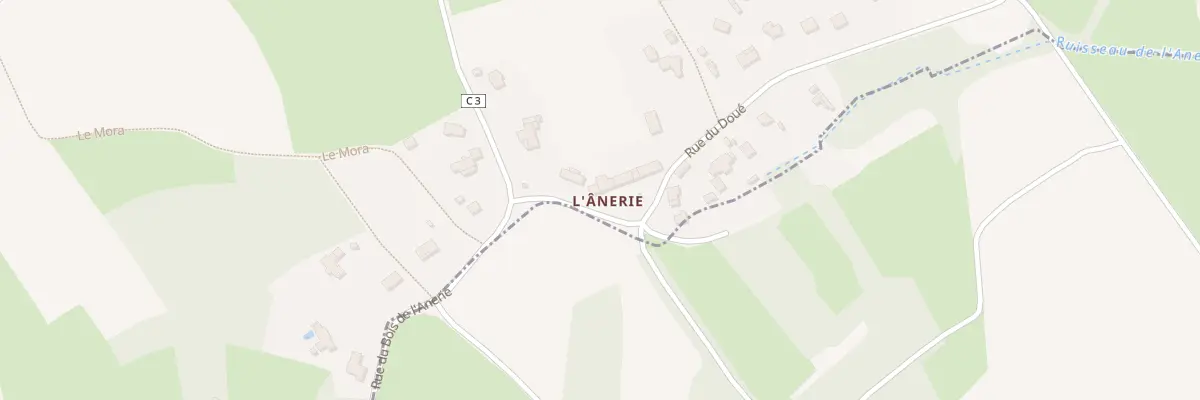 Plan du 3 Rue du Doué à Lancieux
