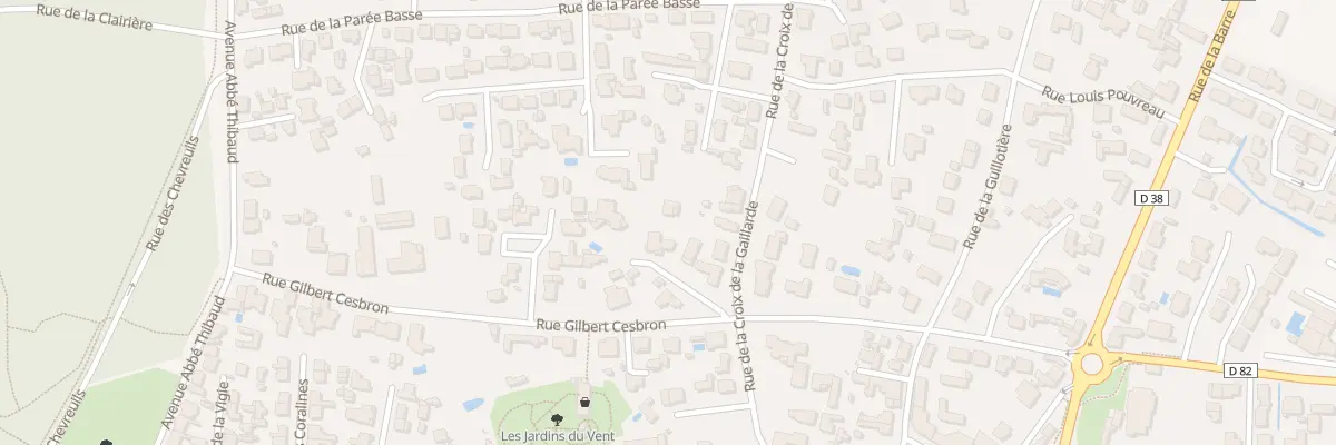 Plan du 21 Rue de la Croix Gaillarde à Notre-Dame-de-Monts
