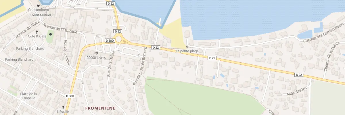 Plan du 32 Av de l’Estacade à La Barre-de-Monts