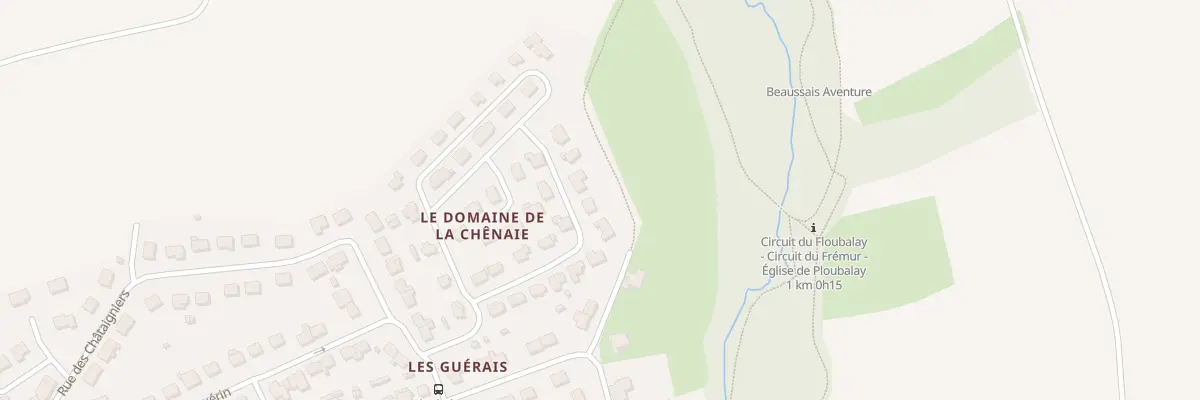 Plan du 17 Rue du Chêne Saint-Louis à Beaussais-sur-Mer