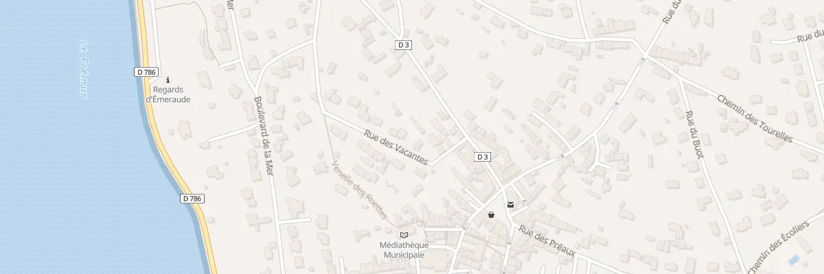 Plan du 6 Rue des Vaquantes à Saint-Briac-sur-Mer