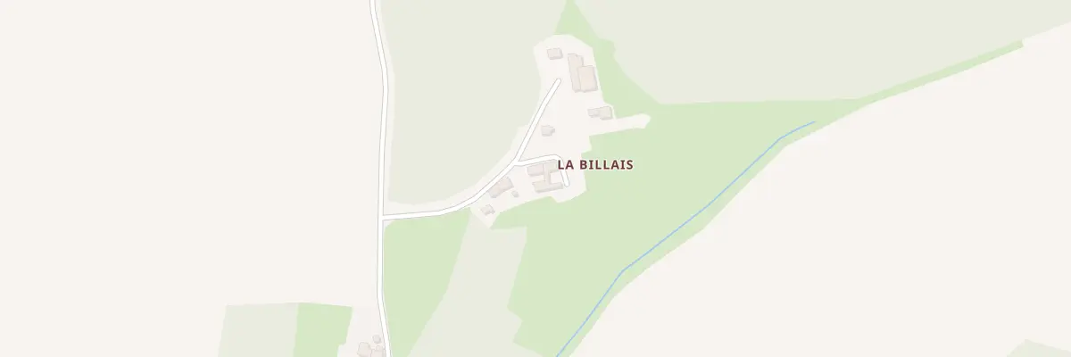 Plan du 5318 La Billiais à Corseul