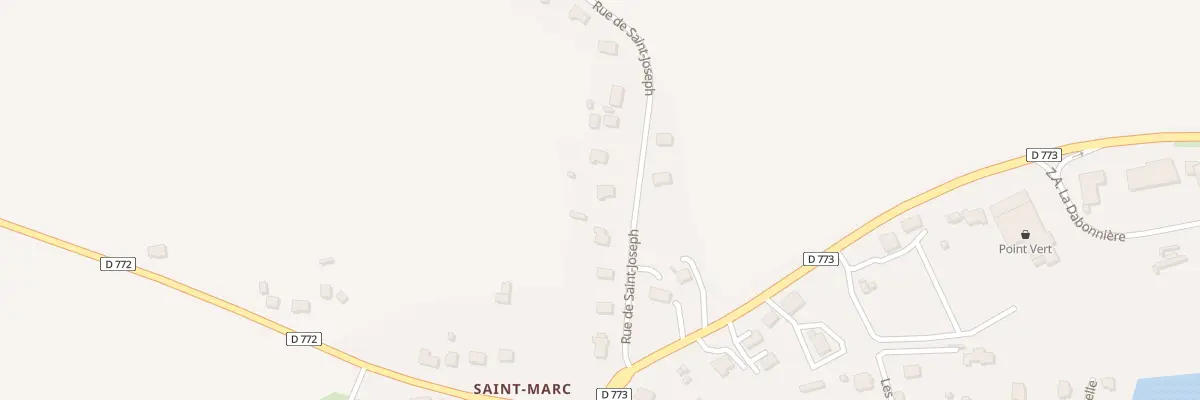 Plan du 10 Rue de Saint Joseph à Guer