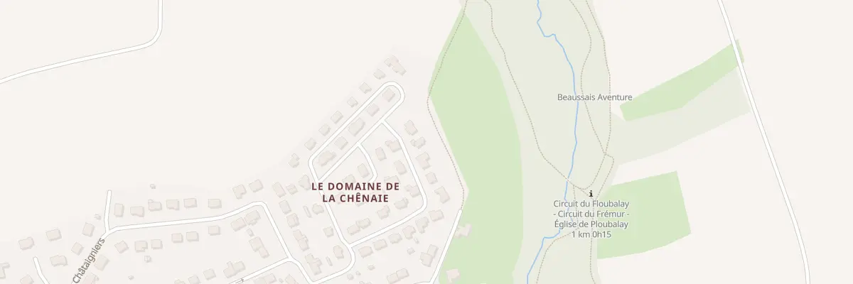 Plan du 15 Rue du Chêne Saint-Louis à Beaussais-sur-Mer