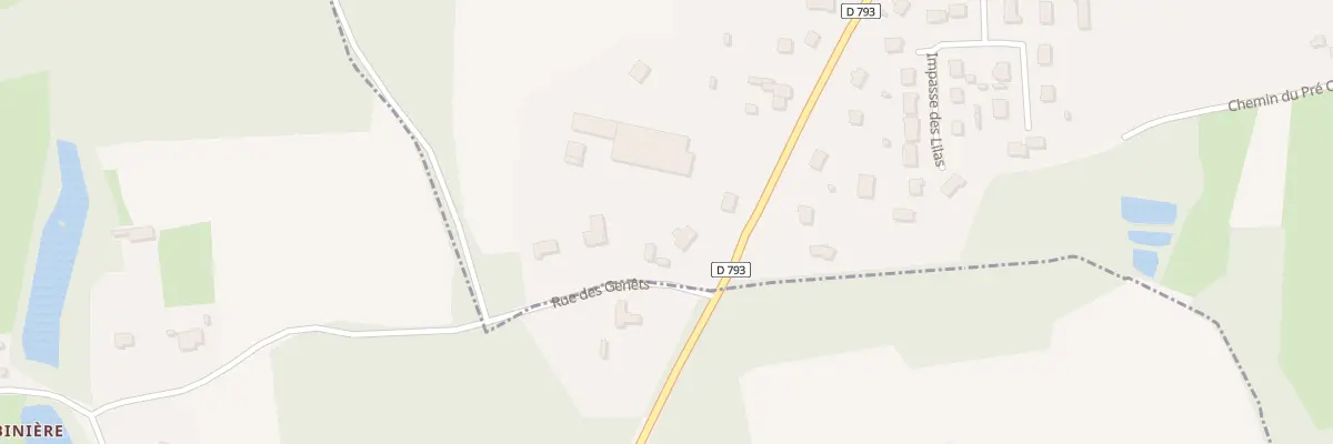 Plan du 47 Rue de Broons à Brusvily