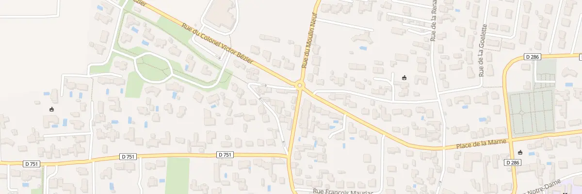 Plan du 3 Rue du Moulin Neuf à Pornic