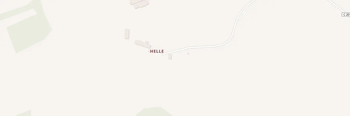 Plan du 3 Hele à Saint-Malon-sur-Mel