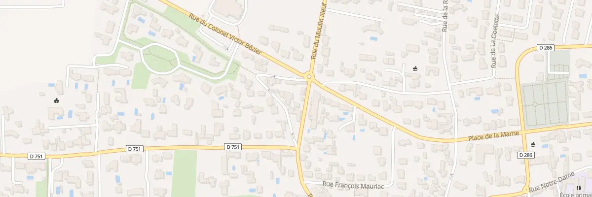 Plan du 1 Rue du Moulin Neuf à Pornic