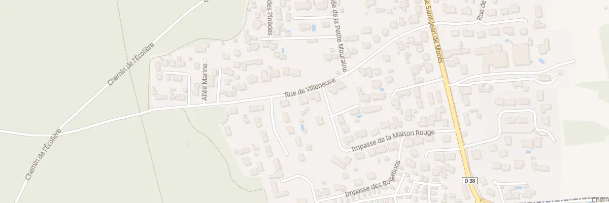 Plan du 27 Rue de villeneuve à Notre-Dame-de-Monts