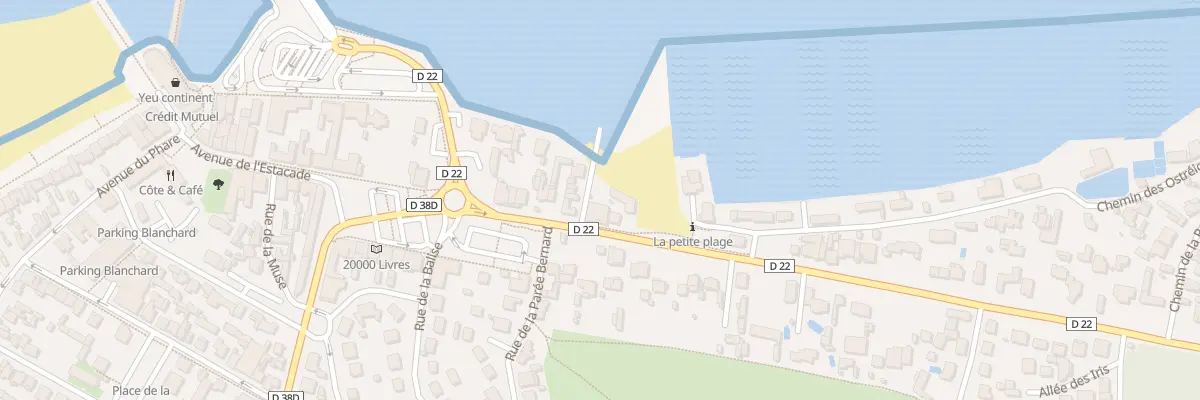 Plan du 53 Av de l’Estacade à La Barre-de-Monts