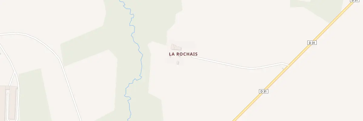 Plan du 16 La Rochais à Saint-Malon-sur-Mel