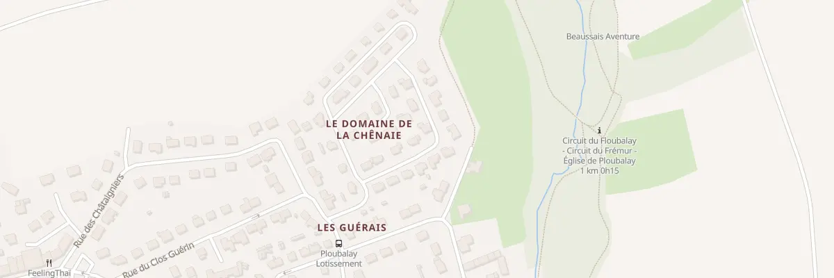 Plan du 33 Rue du Chêne Saint-Louis à Beaussais-sur-Mer