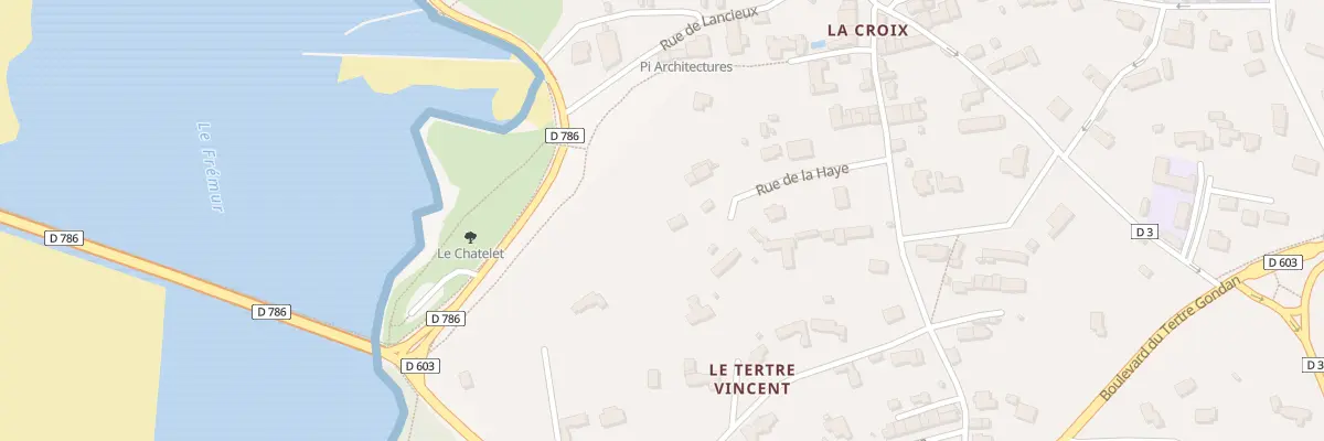Plan du 36 Rue de la Haye à Saint-Briac-sur-Mer