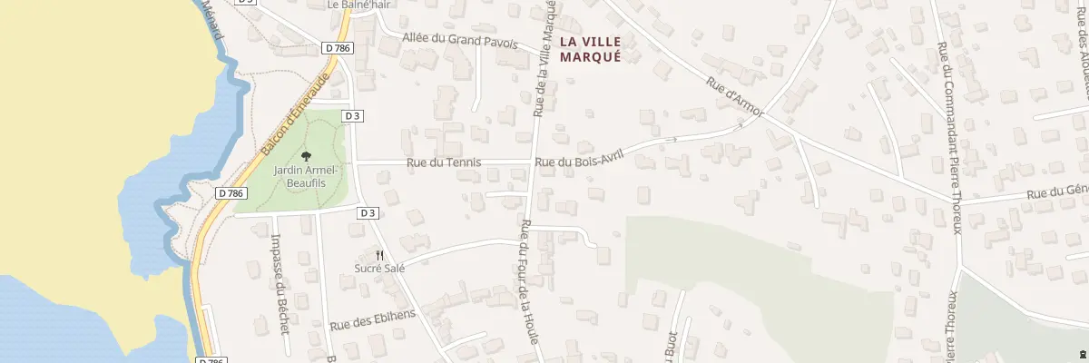 Plan du 18 Rue du Four à Saint-Briac-sur-Mer