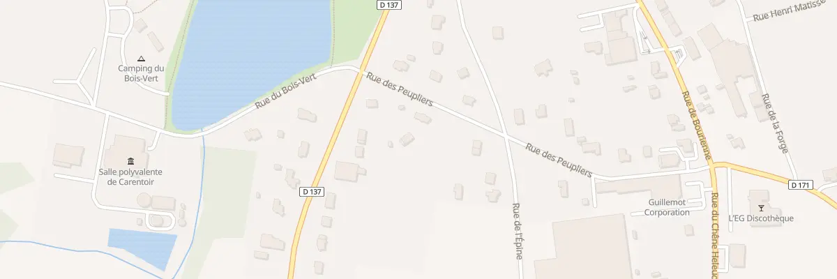 Plan du 1B Rue du Moulin Rouaud à Carentoir