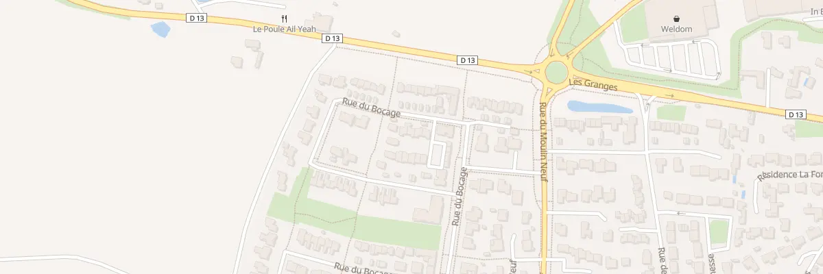 Plan du 15 Rue du Bocage à Pornic