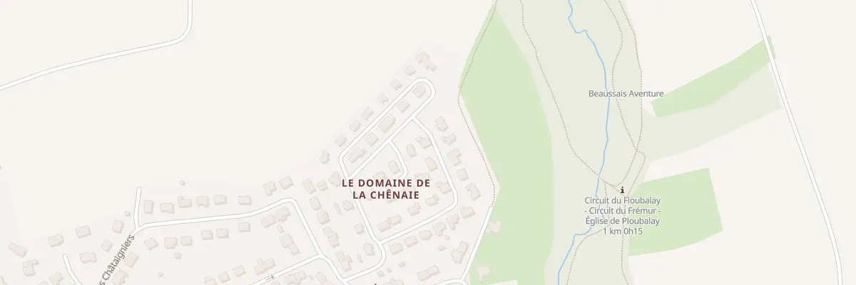 Plan du 30 Rue du Chêne Saint-Louis à Beaussais-sur-Mer
