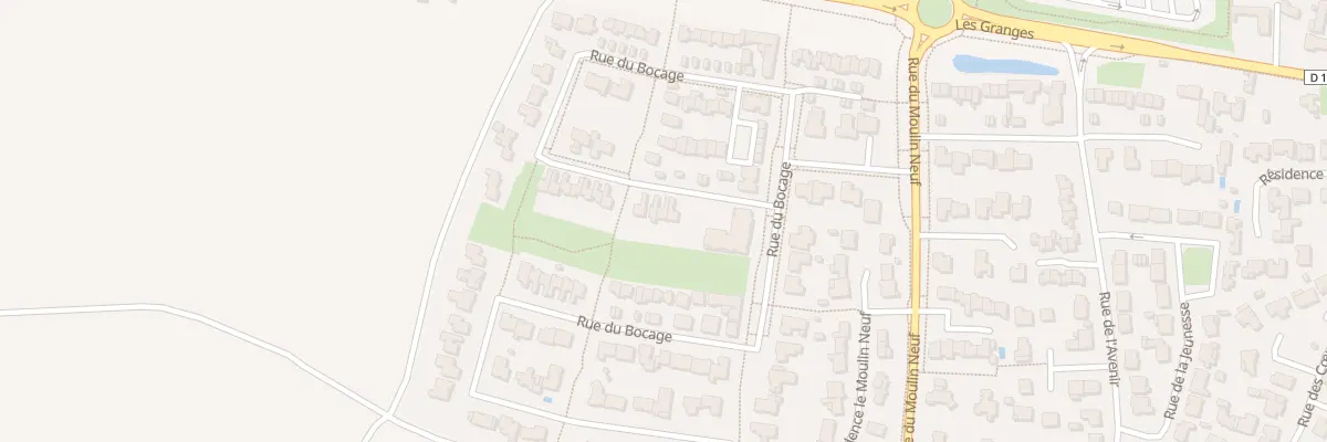 Plan du 86 Rue du Bocage à Pornic