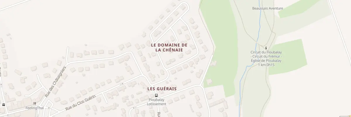 Plan du 35 Rue du Chêne Saint-Louis à Beaussais-sur-Mer