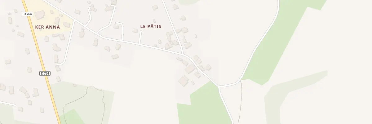 Plan du 16 Le Patis à Saint-Vincent-sur-Oust