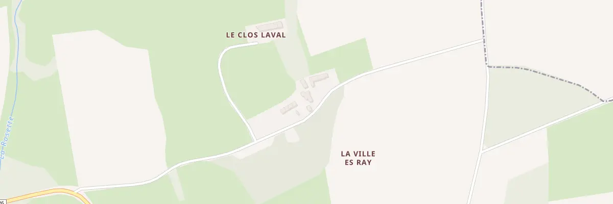 Plan du 5315 La Ville es Ray à Languenan