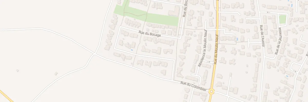 Plan du 99 Rue du Bocage à Pornic