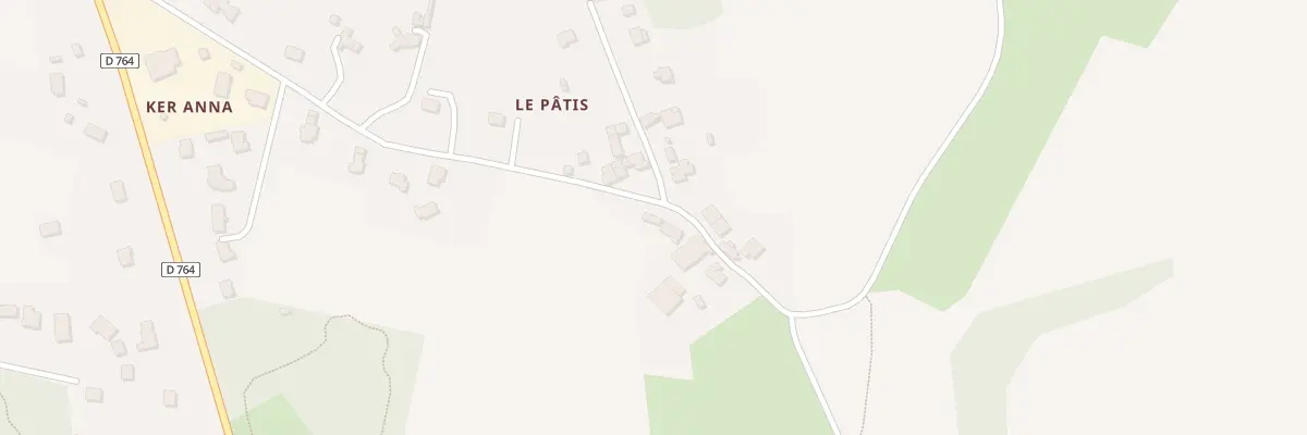 Plan du 14 Le Patis à Saint-Vincent-sur-Oust