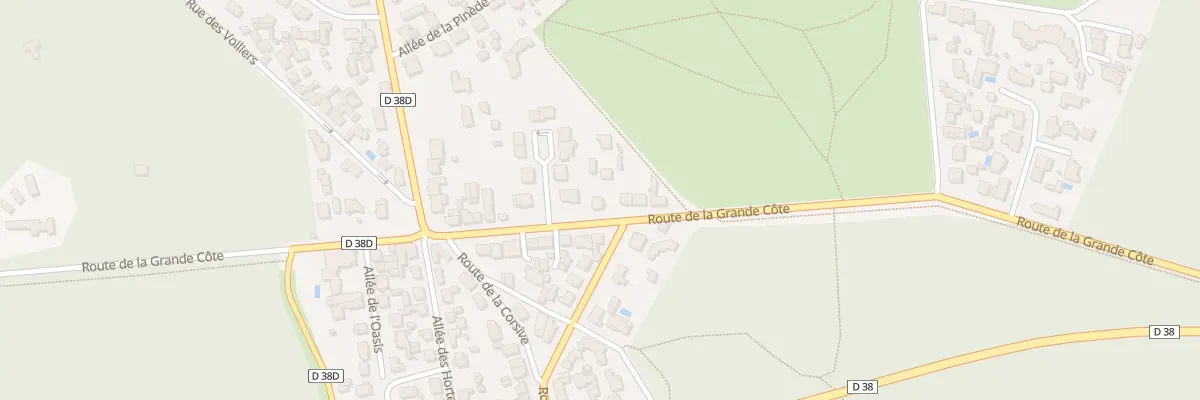 Plan du 48 Rte de la Grande Côte à La Barre-de-Monts