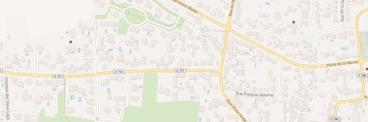 Plan du 8 Rue des Bougrenets à Pornic