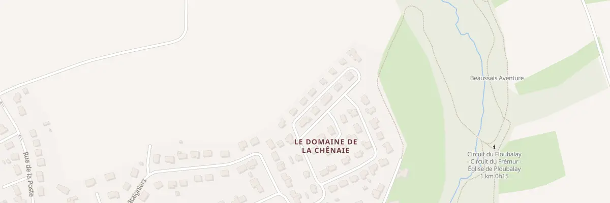 Plan du 7 Rue du Chêne Saint-Louis à Beaussais-sur-Mer