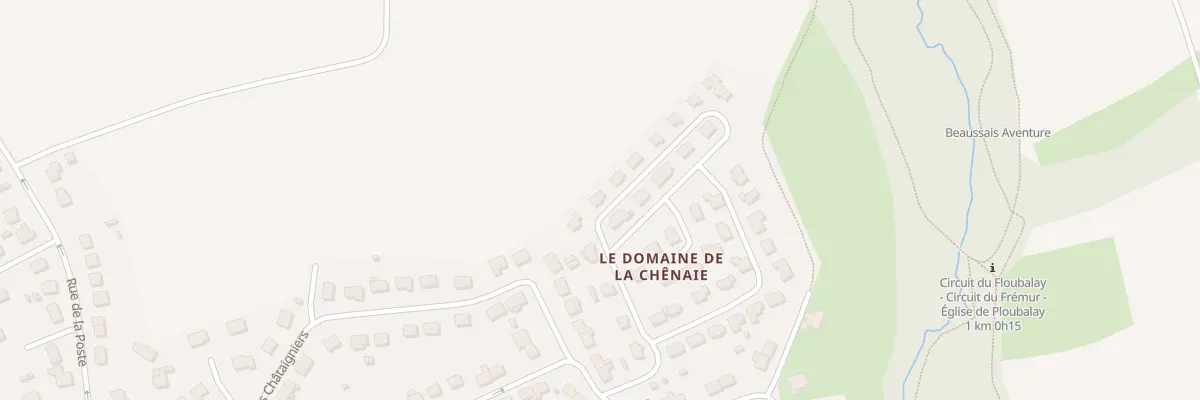 Plan du 6 Rue du Chêne Saint-Louis à Beaussais-sur-Mer