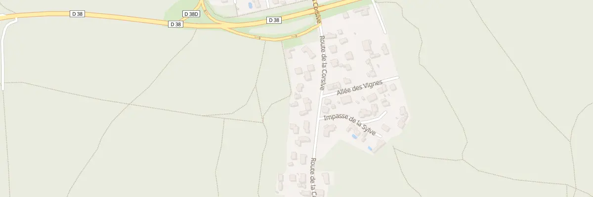 Plan du 34B Rte de la Corsive à La Barre-de-Monts