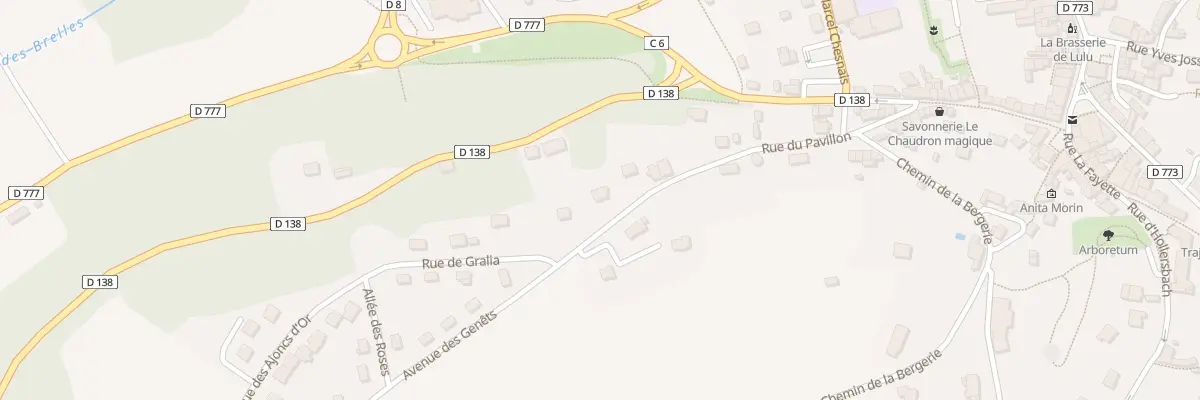 Plan du 20 Rue du Pavillon à La Gacilly