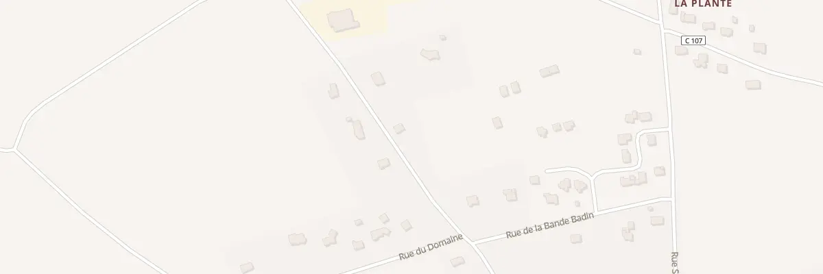Plan du 6 Rue du Calvaire à La Gacilly