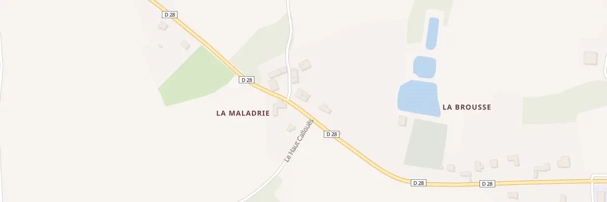 Plan du 5077 La Maladrie à Languenan
