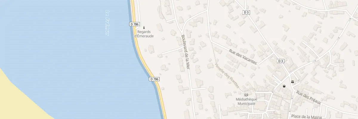 Plan du 17 Bd de la Mer à Saint-Briac-sur-Mer