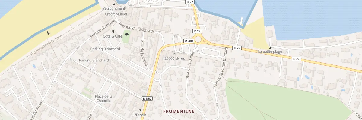 Plan du 11 Rue des rosiers à La Barre-de-Monts