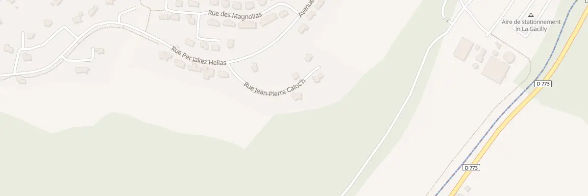 Plan du 3 Rue Jean Pierre Caloc H à La Gacilly