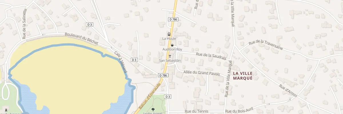 Plan du 8 Bd de la Houle à Saint-Briac-sur-Mer