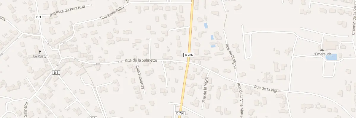 Plan du 2 Rue de la Salinette à Saint-Briac-sur-Mer
