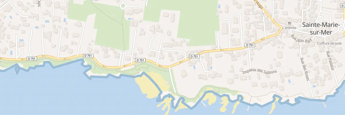 Plan du 25 Rue des Sablons à Pornic