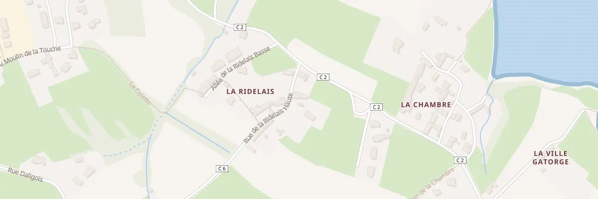 Plan du 3 Rue de la Ridelais Haute à Lancieux