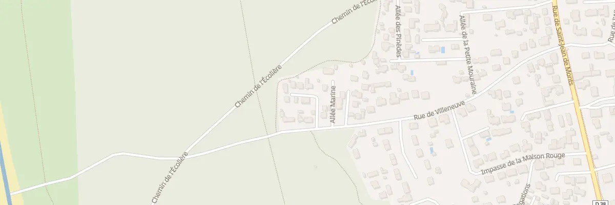 Plan du 60A Rue de villeneuve à Notre-Dame-de-Monts